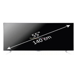Écran de 55 pouces avec pied