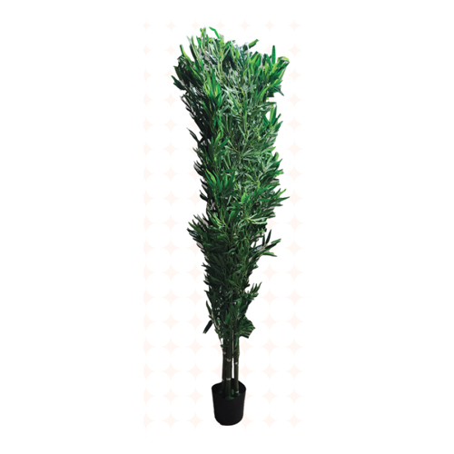 Tige de bambou verte artificielle