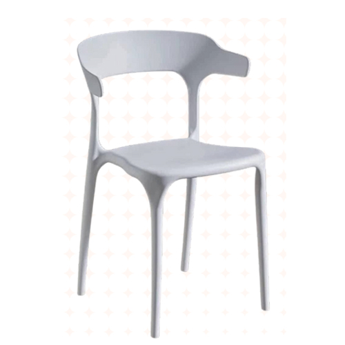 Chaise contemporaine en plastique