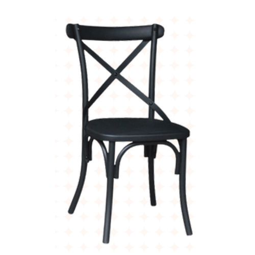Chaise de bistrot CROSSBACK