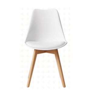 Chaise blanche scandinave