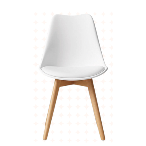 Chaise blanche scandinave