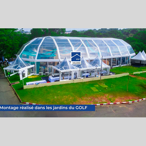 Chapiteau igloo modulable 1000 M²